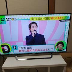 🉐SONY43型4Kスマートテレビ家電 テレビ