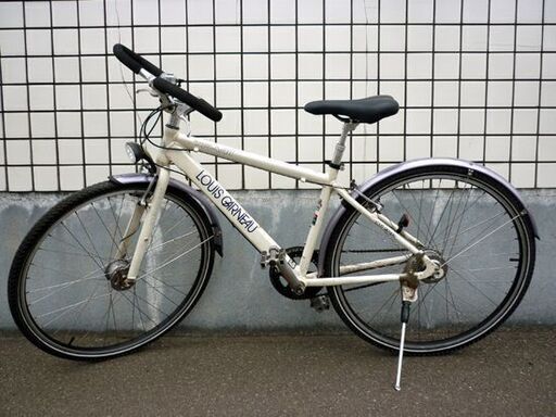 ☆LOUIS GARNEAU クロスバイク 自転車 8段変速 マルチポジションバー