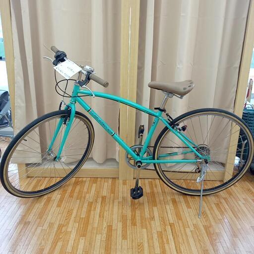★ジモティ割あり★ 自転車　27インチ　グリーン　緑　クリーニング済　YJ2854