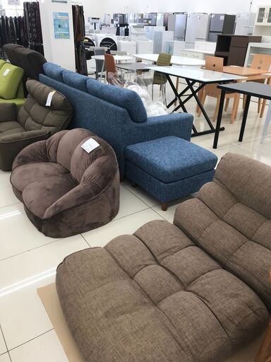 ☆ジモティ割あり☆ ソファー ブラウン W127×D60×H91 クリーニング済み 