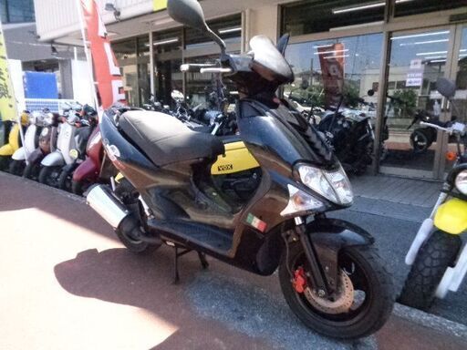 NO.5041　キムコ　スーパー９Ｓ （ＫＹＭＣＯ） 水冷２サイクルエンジン　前後ディスクブレーキ　ブラック　☆彡