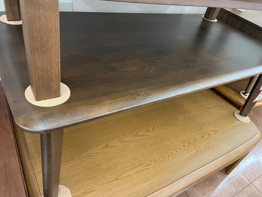 ✅Nコレクション✅センターテーブル NITORI ニトリ✅天然木使用 ブラウン 茶✅903