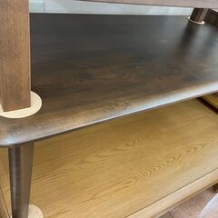 ✅Nコレクション✅センターテーブル NITORI ニトリ✅天然木使用 ブラウン 茶✅903