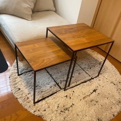 半額以下】ネストテーブル dareels TWO NEST