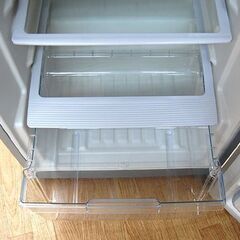 ⑦ 冷蔵庫 203L 2016年製 2ドア 日立 R-20FA 200Lクラス シルバー系 二百L 大型 HITACHI 札幌市 清田区 平岡