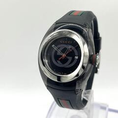 美品 GUCCI 137.3 シンク 腕時計 シェリーラインユニセックス 稼働 GUCCI 137.3シンクユニセックス腕時計/シェリーライン