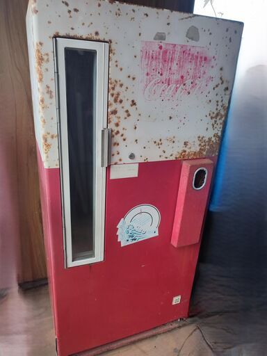 昭和レトロヴィンテージ　コカ・コーラ 冷蔵庫　当時もの！