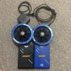 空調服、バッテリー、バートル