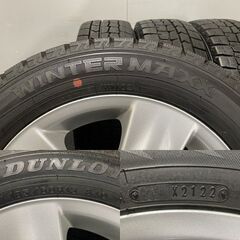 DUNLOP WM02 185/60R15】スタッドレス【トヨタ 純正ホイール 15インチ 