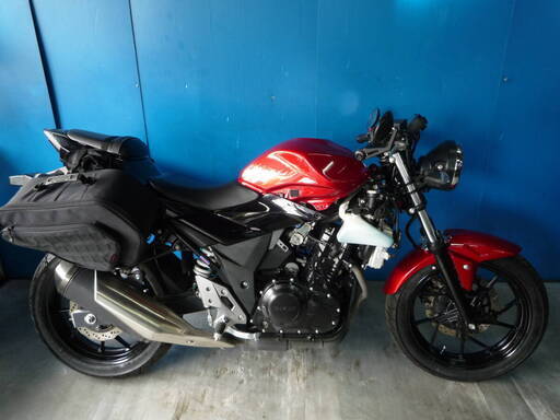 SUZUKI GSX250R 赤 自賠責保険で乗れます 半額配送キャンペーン 期間