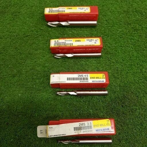 MITSUBISHI 三菱 2MS 18/17/16/15/14/13/12/11/9/8.5/8/7/6.5/5.5/4.5/3.5 エンドミル16本セット【野田愛宕店】【店頭取引限定】【未使用】管理番号：ITH5TLHG46NG MITSUBISHI 三菱 2MS 18/17/16/15/14/13/12/11/9/8.5/8/7/6.5/5.5/4.5