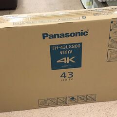 【479】4K液晶テレビ Panasonic TH-43LX80...