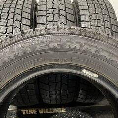 DUNLOP WINTER MAXX WM02 175/70R14 14インチ スタッドレス 4本 23年製 バリ溝 ヤリス シエンタ ヴィッツ等　(MTD602)クレジットカード QRコード決済可能