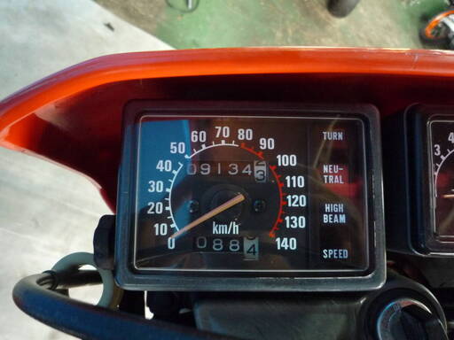 HONDA XLX250R 赤 格安提供車 半額配送キャンペーン クランキング確認