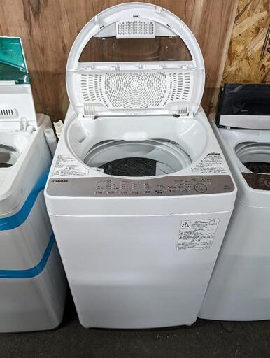 TOSHIBA AW-7G6(W) 2018年製 家電 生活家電 洗濯機