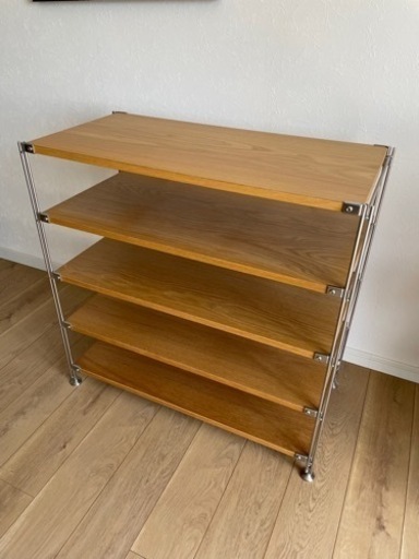 無印良品　ステンレスユニットシェルフ