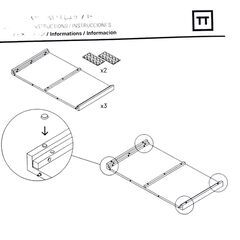 【展示品・使用感無し】トランスフォーマーベンチ パネル3枚用