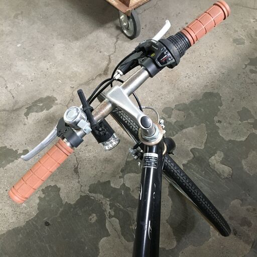 6/17終NH Junn21 26インチ クロスバイク 6段階変速 シティサイクル