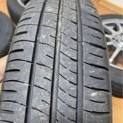 軽自動車タイヤホイールセット美品　ダンロップ　シュナイダー