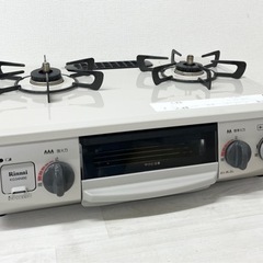 現状品】リンナイ Rinnai ガスコンロ KG34NBEL 高年式 2021年製 LPガス