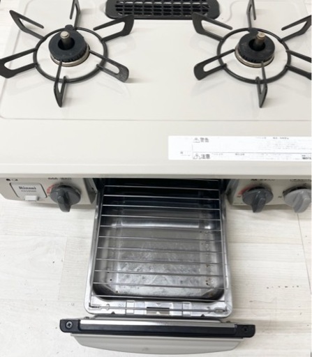 現状品】リンナイ Rinnai ガスコンロ KG34NBEL 高年式 2021年製 LPガス 
