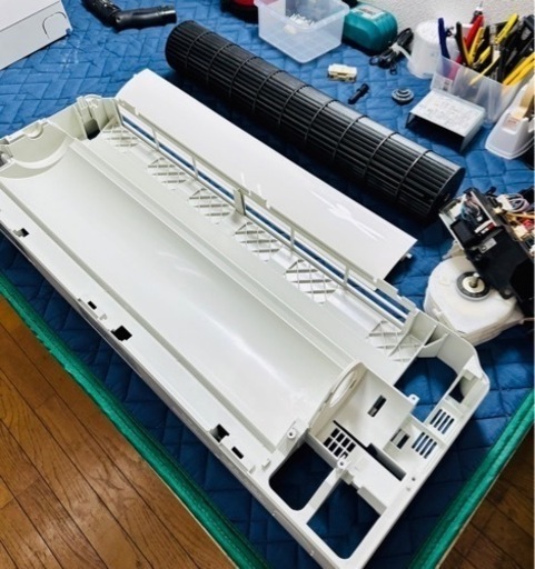 決まりました】?SHARPエアコン6〜8畳用?隅々まで徹底分解洗浄