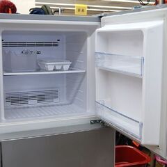 ⑨ 冷蔵庫 203L 2016年製 2ドア 日立 R-20FA 200Lクラス シルバー系 二百L 大型 HITACHI  札幌市 清田区 平岡