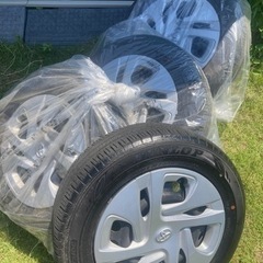 新型アクア 純正 夏タイヤ ホイールセット 15インチ 185/65R15