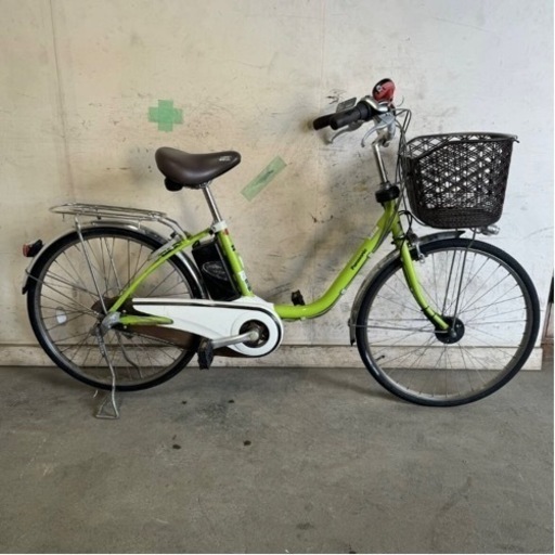 454□岐阜発　△Panasonic/電動アシスト自転車/26インチ/3段変速/走行確認/バッテリー13.2Ah/充電器無し/防犯有り/現状品　R6.2/26□