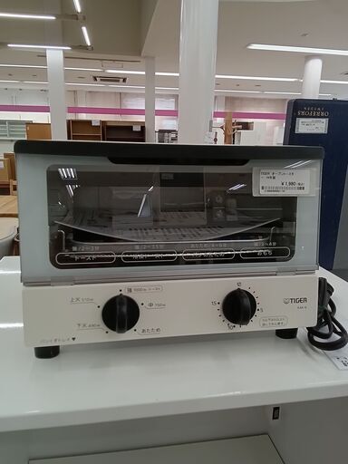 ★ジモティ割あり★ TIGER オーブントースター KAK-A100  19年製 動作確認／クリーニング済み TC3341
