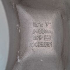 ’９７ シボレー ２ドアタホ ＧＭＴ４００ 純正 4本＋スペア1本 タイヤ&ホイールset 当時物ほぼ新車外し