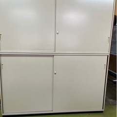 値下げしました‼️】業務用 スチールキャビネット/上下セット（幅180 