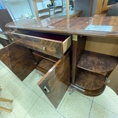 北欧風アンティークサイドボード オシャレ 収納