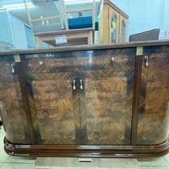 北欧風アンティークサイドボード オシャレ 収納