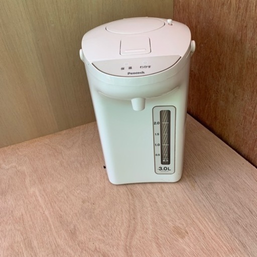 電気保温エアーポット品番 WVP-30  JET Peacock  定格容量 3.0L  2019年製
