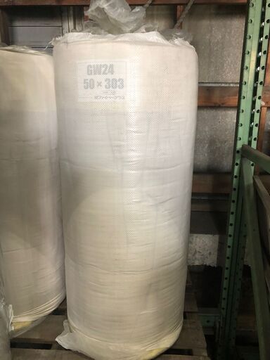 【余剰材：激安販売】パーティションウール 24k 50mm×303mm×16m GW24