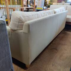 【愛品倶楽部柏店】 日本フクラ ファブリック ワイド3Pソファ ラコンテ