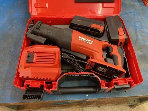 未使用　HILTI　36V充電レシプロソーセット　SR30-A36　ヒルティ　セーバーソー