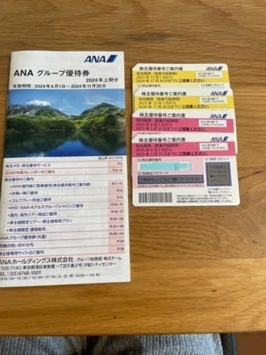 ana 株主優待券