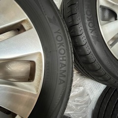 ステップワゴンスパーダRK5　純正ホイールタイヤ付き 205/60R16 ヨコハマブルーアース　　