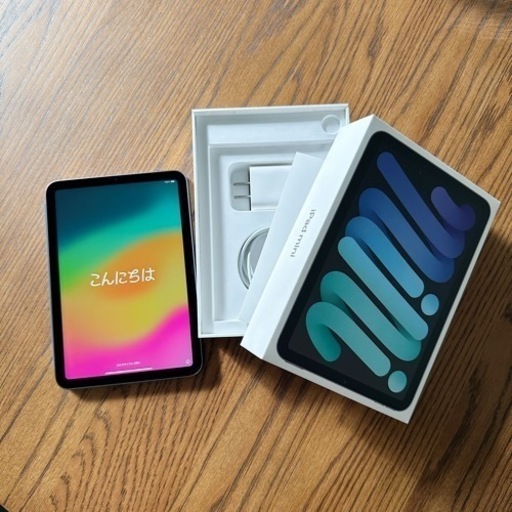 〓取引決定〓【美品】iPad mini 第6世代 Wi-Fiモデル 64GB スペースグレイ 純正カバー付き
