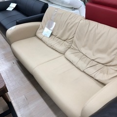 NITORI 2人掛けソファ Nポケット A3 ファブリック グレー系 幅145cm 