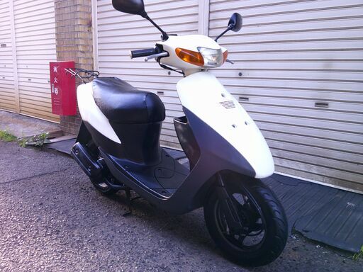 レッツⅡS　2スト　CA1PC　前タイヤバリ山　サイドスタンド付　ガソリン・Eオイルン満タン レッツⅡ 2スト CA1PA 前タイヤ新品 後タイヤバリ山 ガソリン・Eオイル