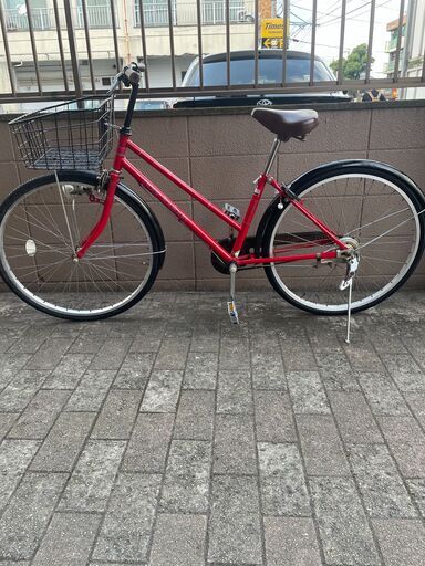 リサイクルショップどりーむ荒田店 No1293 自転車　シティサイクル　26インチ　ライト付き♪　鍵付き♪