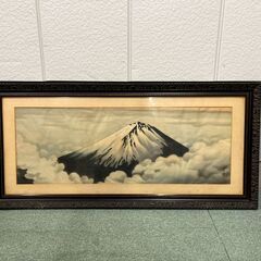 額縁 絵画 富士山 幅120cm×高さ56cm