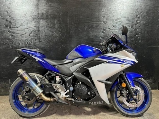 ★支払総額13.8万円★走行テスト済み！書類完備♪ ヤマハ YZF R-25  RG10J 社外マフラー！激安250MT車両！カッコイイ！通勤通学に♪ツーリング♪ ☆支払総額13.8万円☆走行テスト済み！書類完備♪ ヤマハ YZF R-25