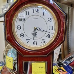 【U1757】アンティーク  シチズン  掛け時計