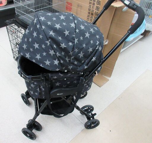 ☆美品☆compet / コムペット ペットカート 折りたたみ ミリミリEGロング 耐荷重15kg【ユーズドユーズ名古屋天白店】JO6-8