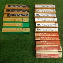 【中古・未使用混載】【長期保管品】日本工具、OSG、NACHI他 エンドミルまとめセット【野田愛宕店】【店頭取引限定】【中古】管理番号：ITZLPTBI7EES