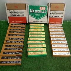 【中古・未使用混載】【長期保管品】日本工具、OSG、NACHI他 エンドミルまとめセット【野田愛宕店】【店頭取引限定】【中古】管理番号：ITZLPTBI7EES